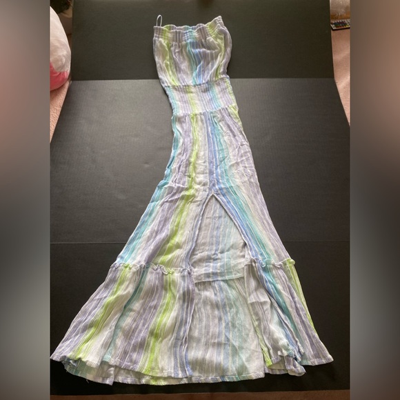 Blue island dress - Picture 1 of 3